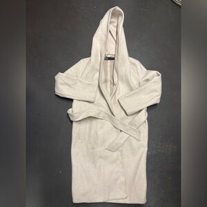Zara Cream Hooded Robe